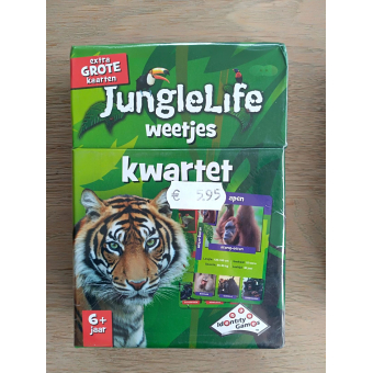 Kwartet Junglelife weetjes